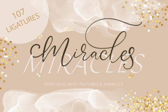 Miracles Duo Font Poster 1