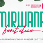 Mirwana Font Poster 1