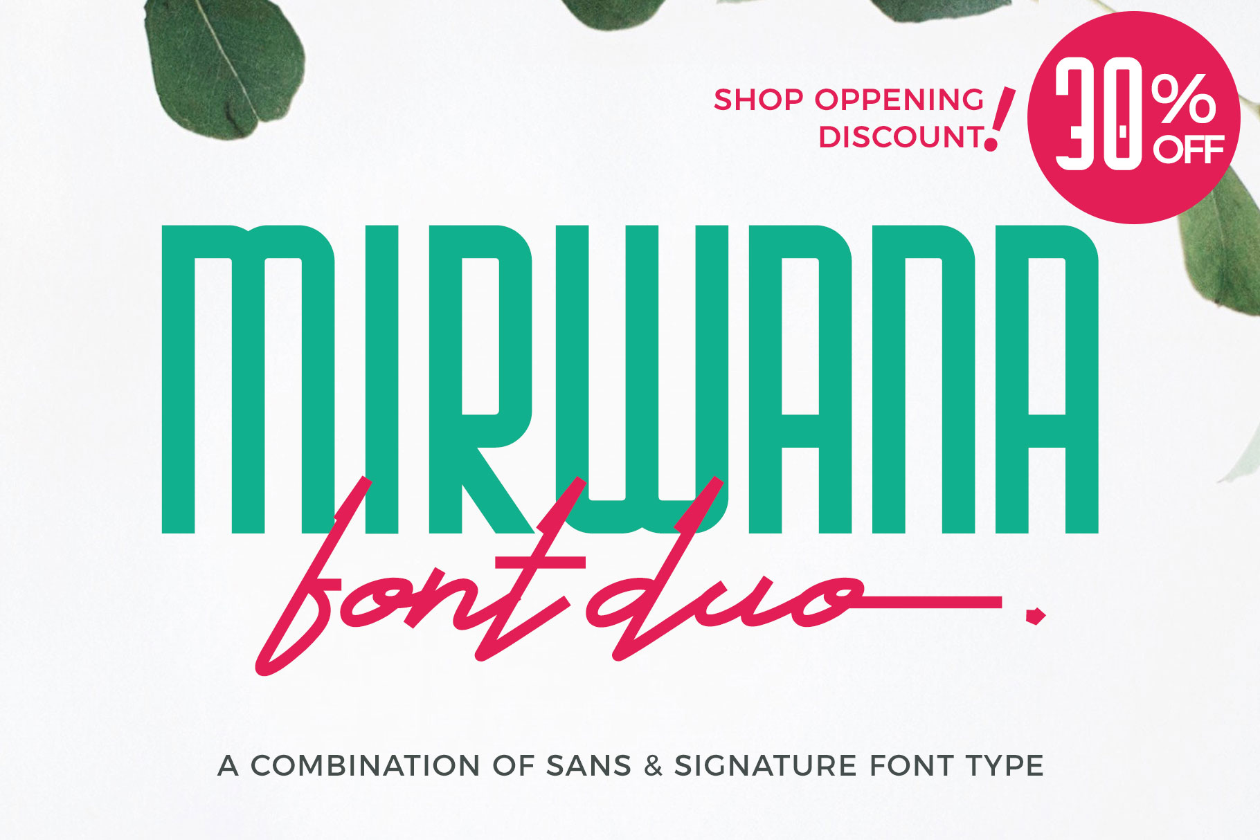 Mirwana Font Poster 1