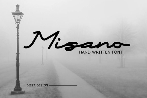 Misano Font Poster 1