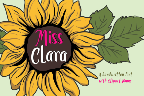 Miss Clara Font Poster 1