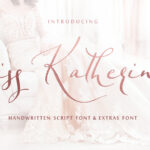 Miss Katherine Font Poster 1