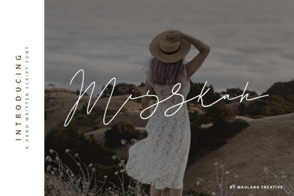 Misskah Font Poster 1