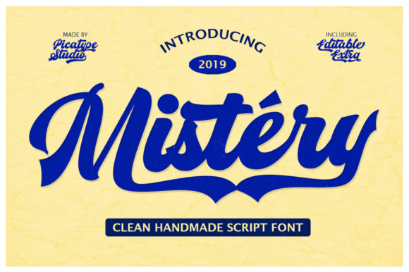 Mistery Font Poster 1