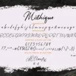 Misthique Font Poster 7