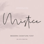 Mistice Font Poster 1