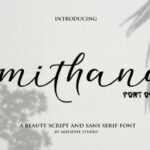 Mithana Duo Font Poster 1