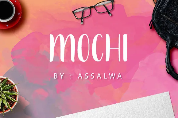 Mochi Font Mochi Font Poster 1