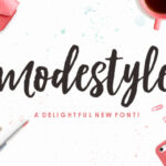 Modestyle Font Poster 1