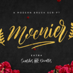 Moenier Font Poster 1