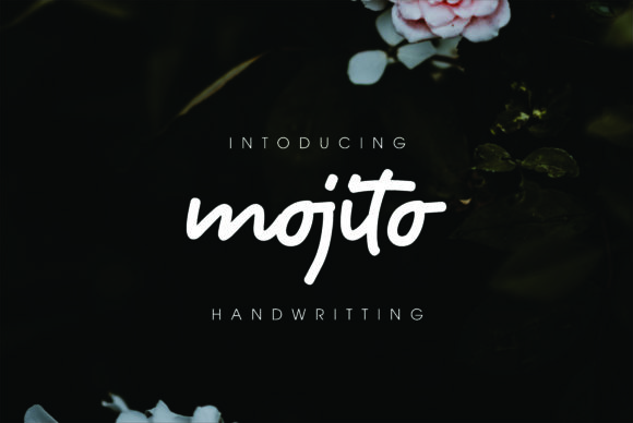 Mojito Font Poster 1