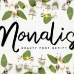 Monalisa Font Poster 1