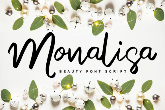 Monalisa Font Poster 1