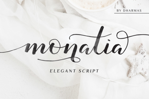 Monatia Script Font