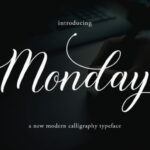 Monday Font Poster 1