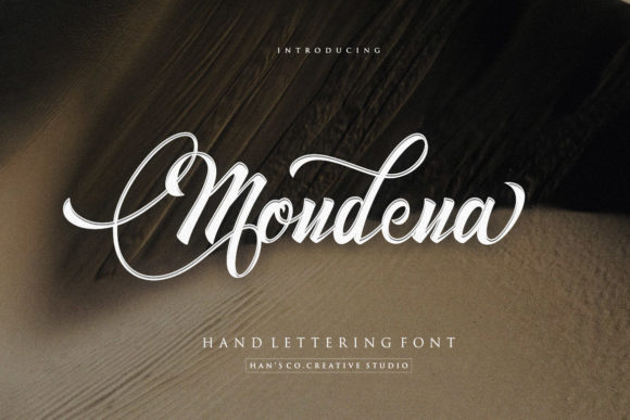 Mondena Font Poster 1