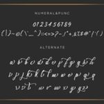 Mondena Font Poster 7