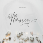 Monica Family Font Poster 1