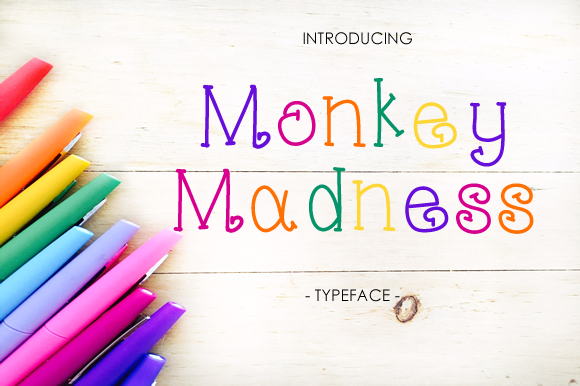 Monkey Madness Font