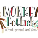 Monkey Potluck Font Poster 1