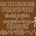 Monkey Potluck Font Poster 5