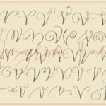 Monogram V | Monofont Caps V Font Poster 4
