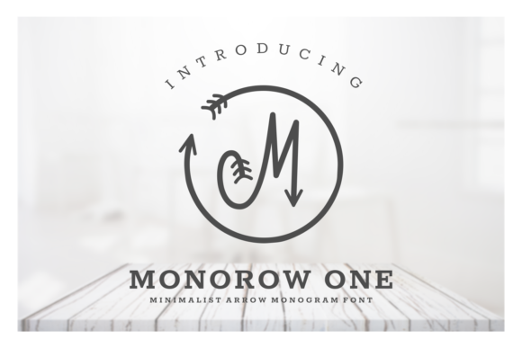 Monorow Font Poster 1