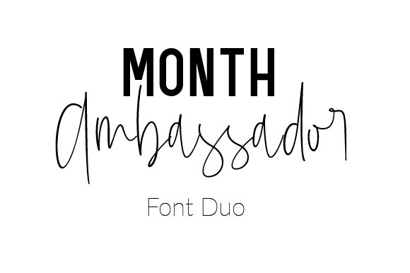 Mont Ambassador Duo Font