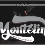 Montelin Font Poster 1