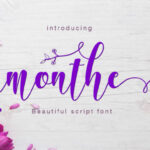Monthe Font Poster 1