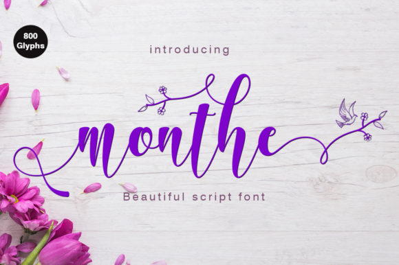 Monthe Font