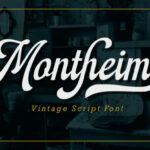 Montheim Font Poster 1