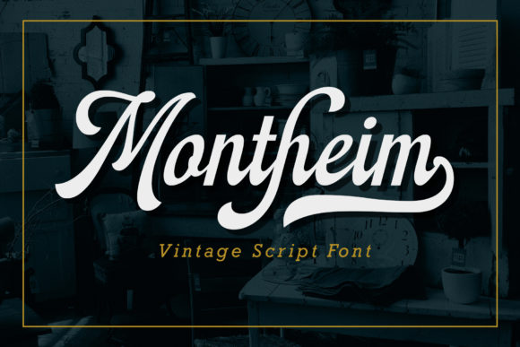 Montheim Font Poster 1