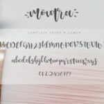 Montra Font Poster 4