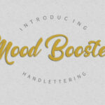 Mood Booster Font Poster 1