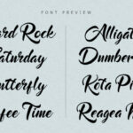 Mood Booster Font Poster 3