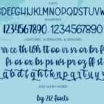 Moon Child Font Poster 14