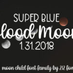 Moon Child Font Poster 10