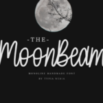 MoonBeam Font Poster 1