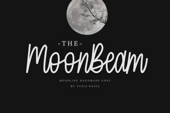 MoonBeam Font Poster 1