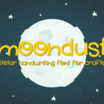 Moondust Font Poster 1