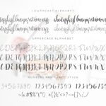 Moonlight Font Poster 3