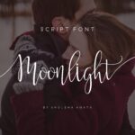 Moonlight Font Poster 9