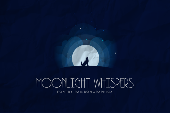 Moonlight Whispers Font