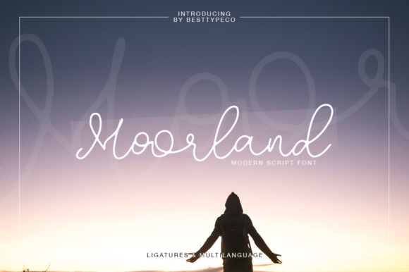 Moorland Font Poster 1