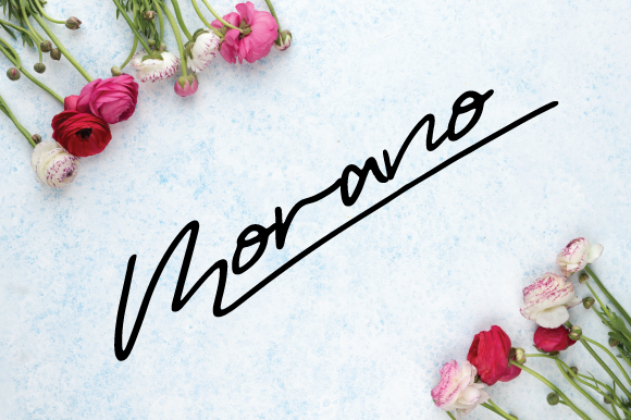 Morano Font Poster 1