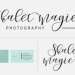 Morelight Script Font Poster 4