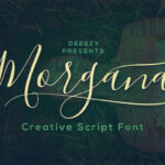 Morgana Script Font Poster 1