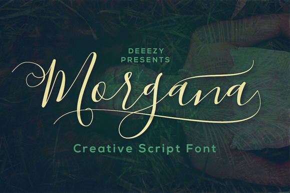 Morgana Script Font Poster 1