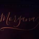 Morgana Script Font Poster 5